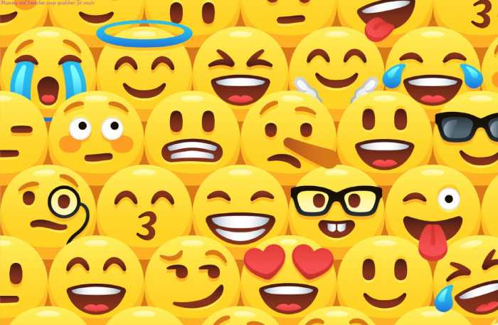 Meaning and Snapchat usage guidelines for emojis