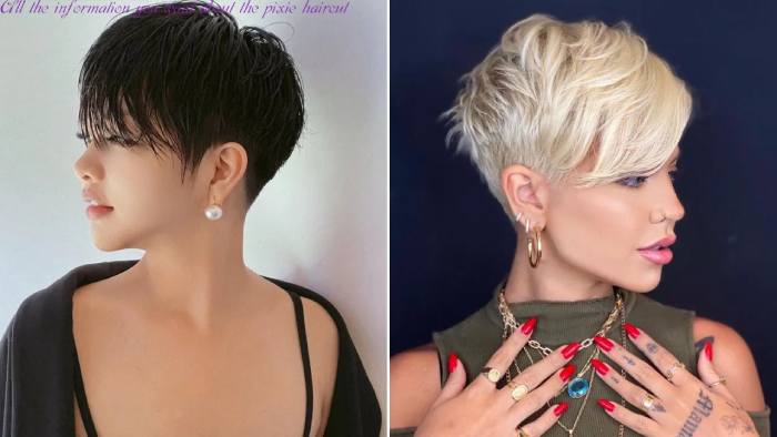 All the information you want about the pixie haircut